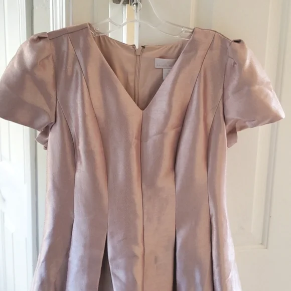 Rachel Parcell Pink Fit and Flare Jacquard Cocktail Party Dress size M - Picture 9 of 9